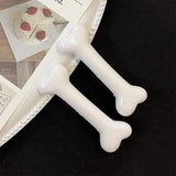 2/4pcs Funny bone hair accessories, hair clip edges, cute hair clip headpieces, creative and simple headpiece clips