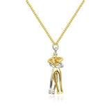 2025 Two-Tones Hug Necklace Detachable Mother And Child Pendant DIY Love Jewelry for Family Special Occasions