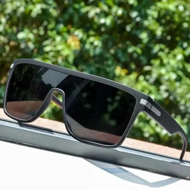 Fashion Polarized Sunglasses For Men Square Oversized Anti Glare Driver Mirror Sun Glasses Women UV400 Goggles Male