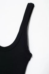 Skinny Ribbed Bodysuits for Women, O Neck, Straps, Snap-Button, Female Playsuits, Sexy Fashion