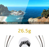 Fashion Polarized Sunglasses For Men Square Oversized Anti Glare Driver Mirror Sun Glasses Women UV400 Goggles Male
