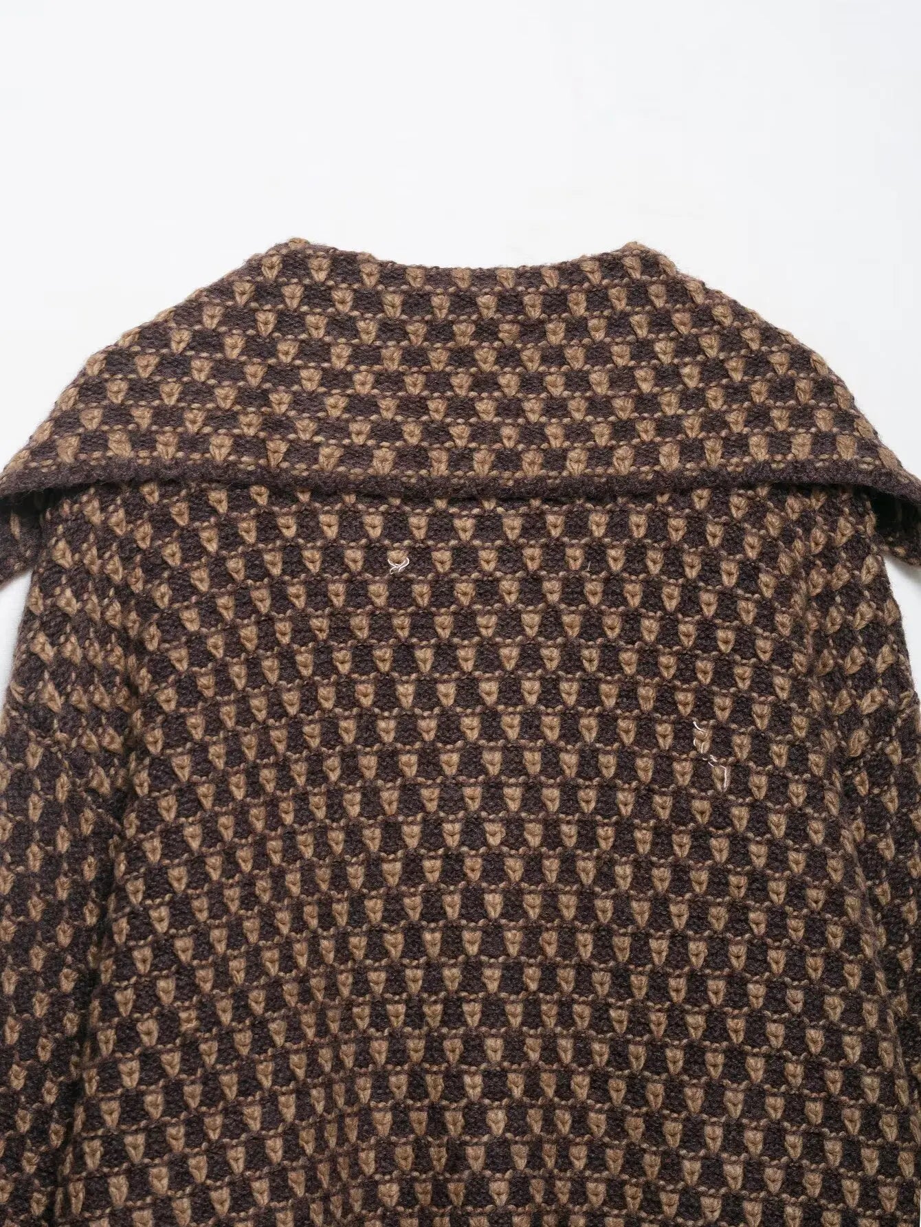 2026 New Autumn Brown Long Sleeve Knitted Cardigans Women Elegant Lapel Single Breasted Loose Sweater Coat Knitwear Korean Style