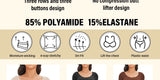POKARLA Spandex Elastic Body Suit Shapewear Women Body Shaper Tummy Control Long Sleeve Open Crotch Round Neck Seamless Shapers