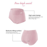 5 Pack Women's Cotton High Waisted Underwear - Tummy Control & Butt Lift, Graphene Antibacterial, Breathable Comfort, No Ride Up