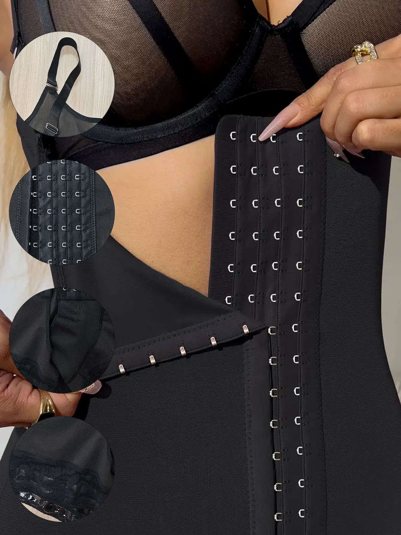 Women Postpartum Girdles High Compression Body Shaper Slimming For Women Sexy Underwear Push Up Bodysuit