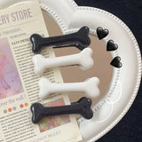 2/4pcs Funny bone hair accessories, hair clip edges, cute hair clip headpieces, creative and simple headpiece clips