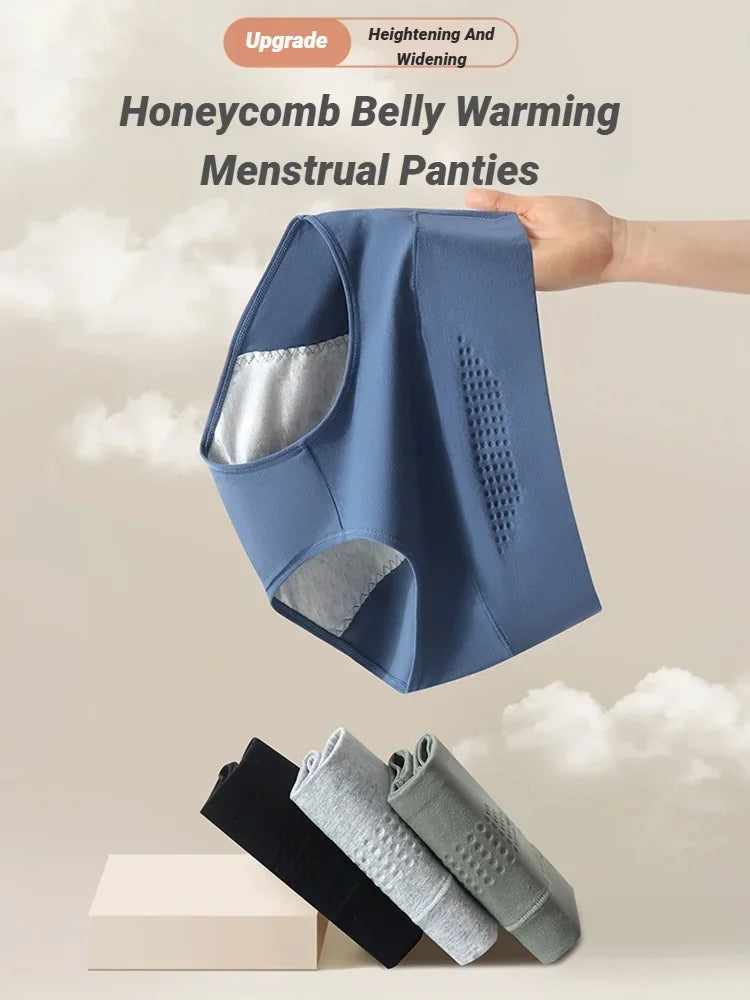 Menstrual Panties For Women Comfortable Physiological Underwear Absorbency Leak Proof Briefs Cotton Lingerie Period Underpants