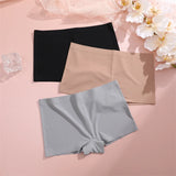 1Pc Women's Seamless Panties Sports Boxers Underwear Female Solid Color Comfortable Briefs Cozy Lingerie Intimate Underpant S-XL