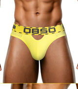 1/3Pcs Breathable Cotton Men Underwear Sexy Bikini Panties Underpants Large Crotch Pouch Mens Briefs with Front and Back Cutouts