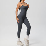 Halter Yoga Top Set Fitness Gym Suit Training Sleeveless Sport Gym Tops Crossover Back Sports Underwear  Tummy Control Slimming