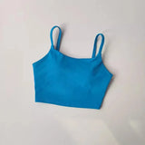 High-end Sports Bra Gym Camisole Fixed Pad Push-up Sports Underwear Women's Strapless Beauty Back Training Fitness Bra Yoga Bra