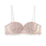 Women 1/2 Cup Lace Bra Sexy Floral Underwire Underwear Ladies Push Up Bras Female Comfortable Bra Half Cup Brassiere Lingerie