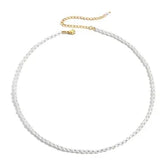 Stainless Steel Vintage Textured Delicate Necklace