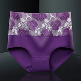 3Pcs/Lot Women's Underwear Plus Size Cotton Panties High Waist Briefs Sexy Lingerie Female Pantys M-5XL Seamless Underpant Girls