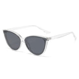 Large Frame Cat Eye Sunglasses Women New Retro Minimalist Style Gradient Sun Glasses High Quality Eyeglasses UV400