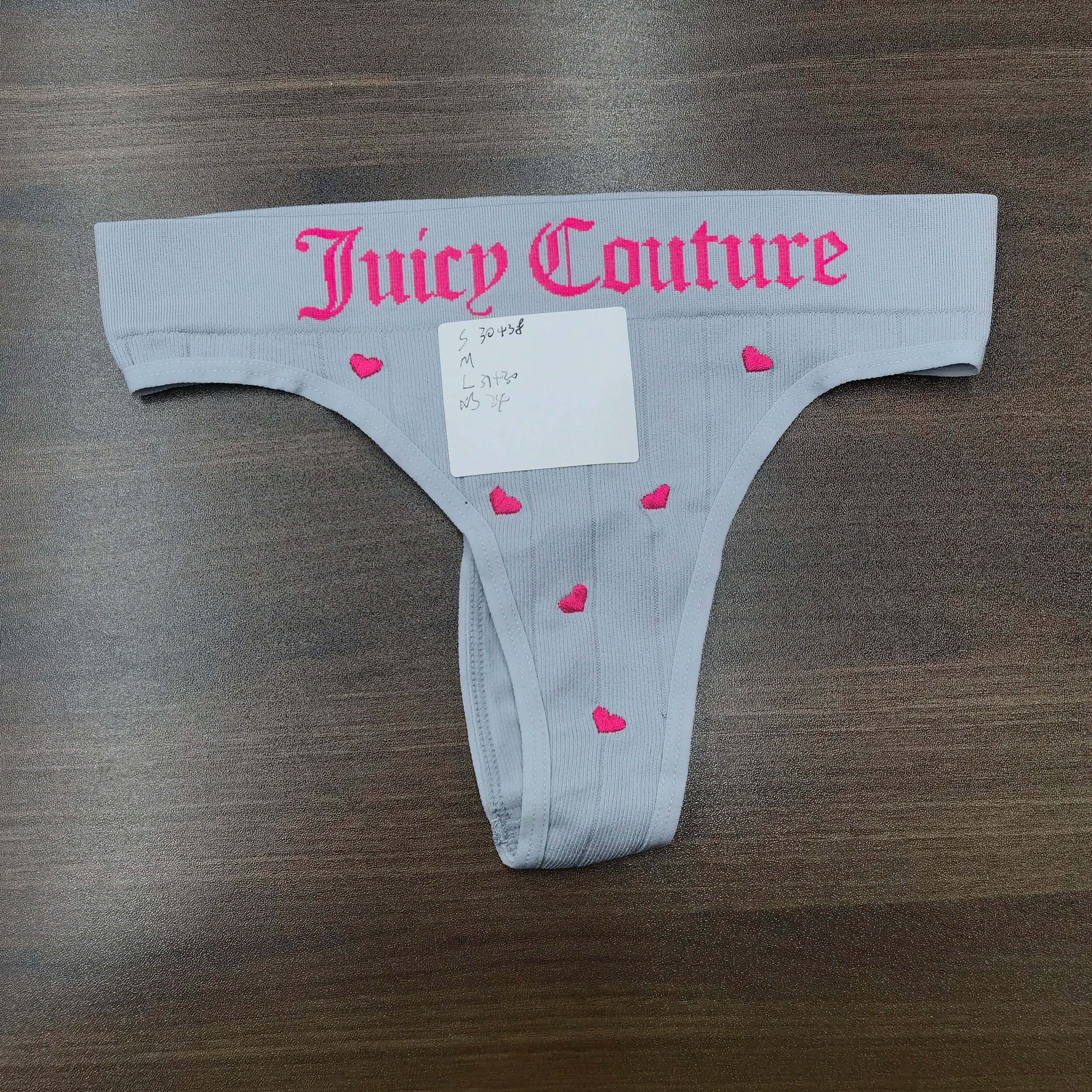 Women's Panties Sexy Juicy Couture Style Underwear Sexy Hot Lingerie T-pants for Ladies Thongs Japanese Women Seamless G-String