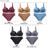 DaiNaFang Push Up Bras Set For Women Breathable Lift 34/75 36/80 38/85 40/90 42/95 BC Cup Underwear Bow Lingerie