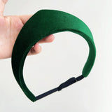 2026 Velvet Women Headband Smooth European and American Hairpin Headband Hair Hoop Lady Headwear