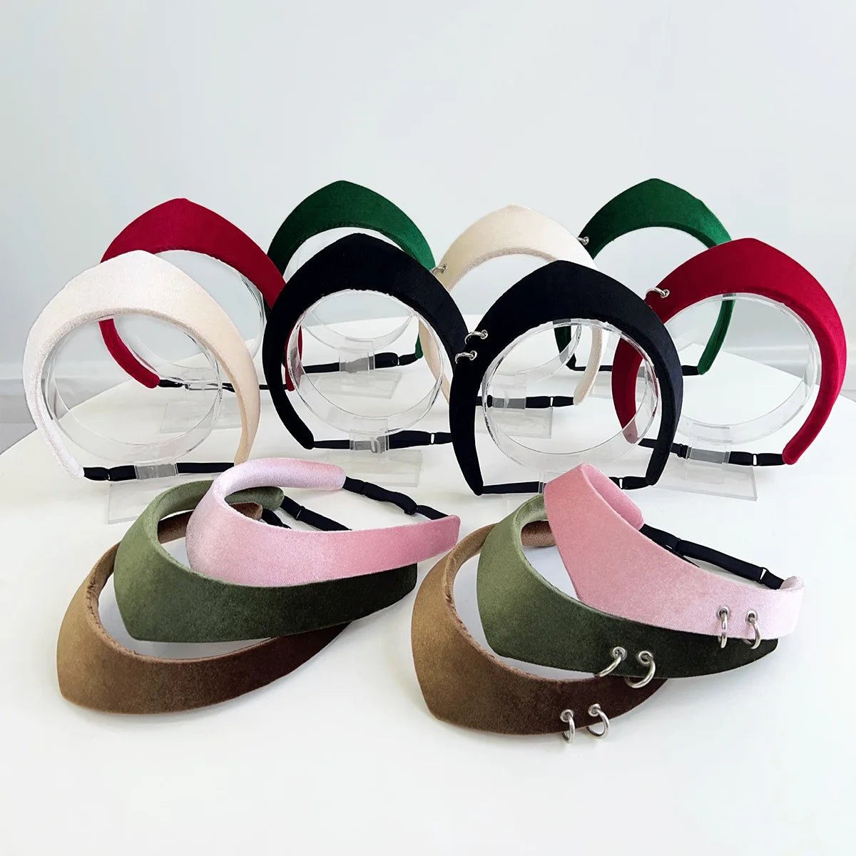 2026 Velvet Women Headband Smooth European and American Hairpin Headband Hair Hoop Lady Headwear