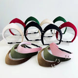 2026 Velvet Women Headband Smooth European and American Hairpin Headband Hair Hoop Lady Headwear