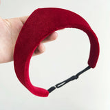 2026 Velvet Women Headband Smooth European and American Hairpin Headband Hair Hoop Lady Headwear