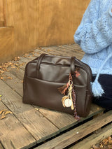 Korean Style Large Capacity Single Shoulder Women's Bag Versatile Vintage Underarm Bag Autumn 2025 New Arrival Tote Bag