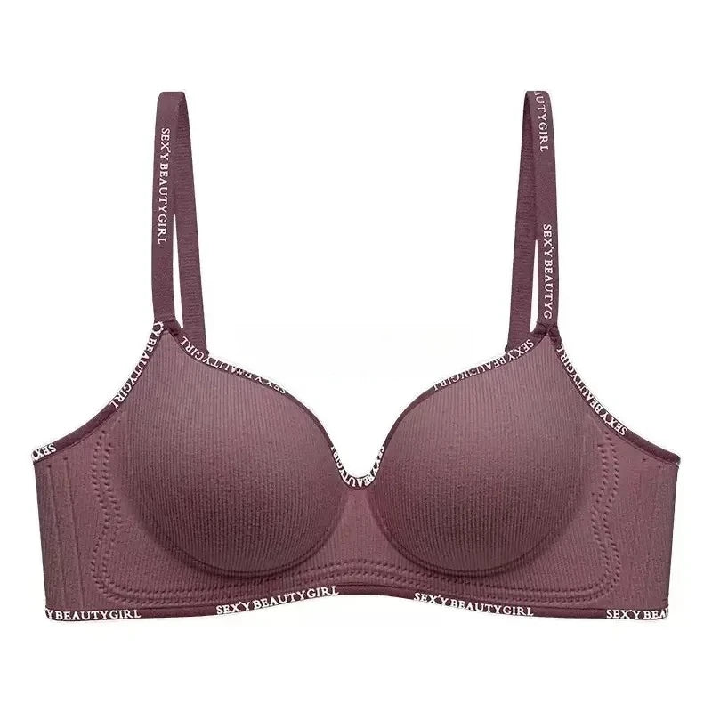 Wireless Push Up Bra for Small Chest A-C Cup Seamless 3D Pads Anti-Sagging Bralette No Trace Underwear
