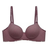 Wireless Push Up Bra for Small Chest A-C Cup Seamless 3D Pads Anti-Sagging Bralette No Trace Underwear