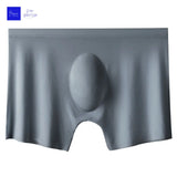 1pc Mens Boxers Shorts Ice Silk Men Panties Seamless Sexy Underwear Man Underpants Panties Male Antibacterial Breathable Briefs