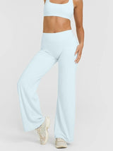 STOUREG Sport Trousers Straight-Leg Pants Ultra Soft Butter Fabric Women's Mid-Waist Yoga Pants GYM Naked Feel Pilates Running
