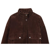 Women's Autumn Jackets 2025 New Fashion Big Pocket Elegant Women's Slim Warm Jackets Autumn Street Chic Young Student Coats
