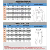 Men Women Autumn Winter Hooded Cotton Pants Set Fashion Casual Letter Printed  CottonPants Sports Suit Ensemble