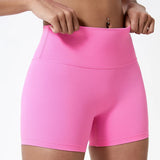 Hearuisavy Summer Running Sports Shorts Women Buttock Lift Leggings Women Cycling Slim Fit Workout Shorts High Waist Yoga Shorts