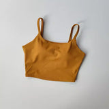 High-end Sports Bra Gym Camisole Fixed Pad Push-up Sports Underwear Women's Strapless Beauty Back Training Fitness Bra Yoga Bra