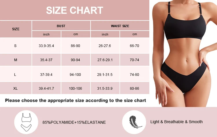 2026 Hot Sale High Quality Latest Design Us Size Stylish Solid Ice Silk Seamless Wireless Bras And Women Underwear Set