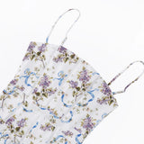 Suninheart Summer Clothes for Women Midi Elegant Dress 2025 New Arrivals White Floral Print Holiday Dress
