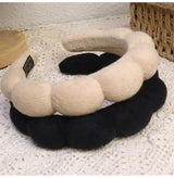 Fashion Sponge Headband For Women Hair Accessories Multifunction Head Band For Face Washing Makeup Removal Shower Hair Band