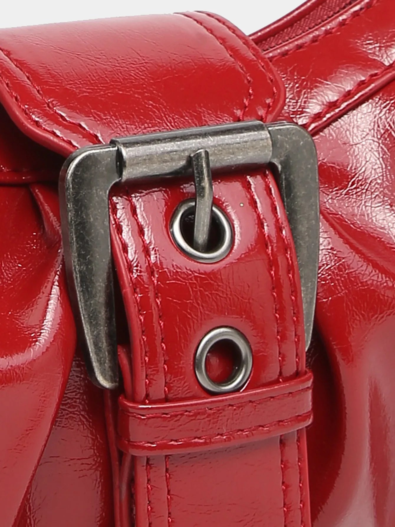2024 spring hot selling Maillard style retro style small bag spicy girl Y2K wasteland style vintage leather shoulder armpit bag
