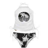 Contrast Mesh One Piece Swimsuit, V Neck Solid Color Backless Tummy Control High Cut Bathing Suit, Women's Swimwear & Clothing