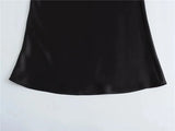 MUJER Woman 2026 Satin Skirt Women High Waist Long Skirts For Women Summer Black Midi Skirt Woman Office Elegant Women's Skirts