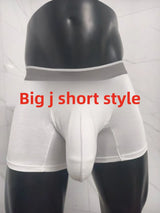 Men Modal Boxer Briefs Big Pouch Underwear Extra Large Bulge Enhancing Breathable Cooling Lightweight Mens Boxers Shorts Panties