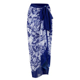 2026 New Sexy Print Retro Swimwear Beach Dress Cover Up Long Skirts Skirt Party Outfits Swimsuit Beachwear