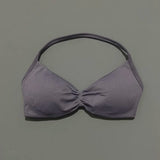 HISTELLO Impact Strappy Bra Women Seamless Gym Underwear High Support Halter Sexy Sports Clothing Push-up Yoga Workout Tank Top