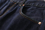 Men Embroidery Denim Shorts Black Hiphop Jeans Pants Cherry Blossom Dragon Totem Washed Zipper Cotton Summer cherry blossoms 024