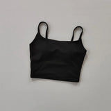 High-end Sports Bra Gym Camisole Fixed Pad Push-up Sports Underwear Women's Strapless Beauty Back Training Fitness Bra Yoga Bra