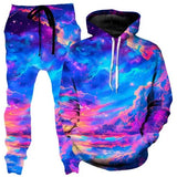 Colorful Abstract Mandala 3D Print Hoodies Pants Set Men's Sweatshirts Sweatpants Two Piece Suits Outdoor Tracksuit Man Clothing