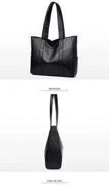 Vintage Ladies Bag Large Capacity Handbag , Vintage Plain Shoulder Bag , Ladies Commuter Casual Handbag