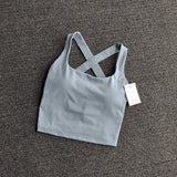 Women Sports Bra Top Push Up Fitness Yoga Bra Underwear Sport Tops For Women Breathable Running Vest Bralette Gym Wear Female