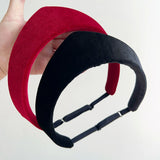 2026 Velvet Women Headband Smooth European and American Hairpin Headband Hair Hoop Lady Headwear