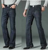 Men's Flared Jeans Loose Men Big-Leg Jeans Men Flared Pants Boot Cut Leg Designer Classic Jeans Multiple Styles Size 28-40